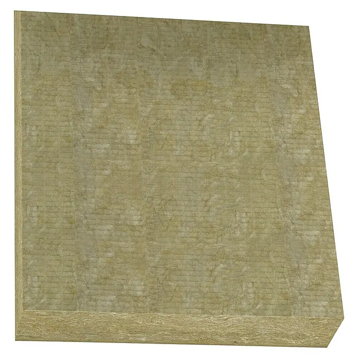 Padilla Brandschutztür Innova T30 - 87,5 x 200 cm, Links/Rechts, Grauweiß - Eine Nahaufnahme einer Steinwollplatte, die für die Wärme- und Schalldämmung in Gebäuden verwendet wird.