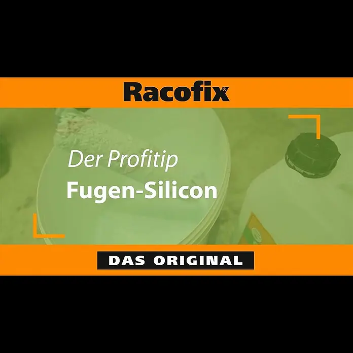 Racofix Fugen-Silikon - Anthrazit, 310 ml - Racofix Der Profitipp: Silikonieren mit Racofix Fugen-Silicon