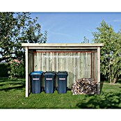 Weka Gartenhaus 607 A (Außenmaß inkl. Dachüberstand (B x T): 308 x 257 cm, Holz, Kesseldruckimprägniert) | BAUHAUS