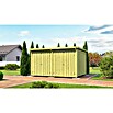 Weka Gartenhaus 607 Variante 3 (Außenmaß inkl. Dachüberstand (B x T): 408 x 318 cm, Holz) | BAUHAUS