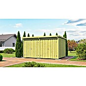 Weka Gartenhaus 607 Variante 3 (Außenmaß inkl. Dachüberstand (B x T): 408 x 318 cm, Holz) | BAUHAUS