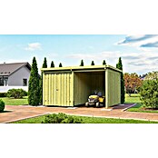 Weka Gartenhaus 607 Variante 2 (Außenmaß inkl. Dachüberstand (B x T): 408 x 318 cm, Holz) | BAUHAUS