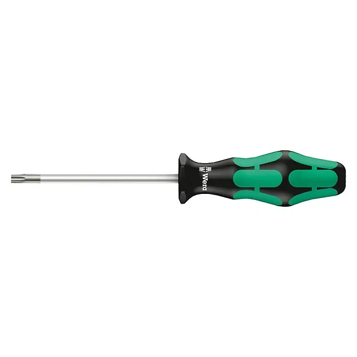 Wera Kraftform Plus Schraubendreher 367 HF - Abtriebsgröße: TX 25, Klingenlänge: 100 mm - Wera Schraubendreher mit ergonomischem Griff für komfortables Schrauben. Präzise und langlebig für den professionellen Einsatz.
