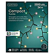 Guirnalda luminosa LED Compact (Para exterior, Color de luz: Multicolor, Número de bombillas: 1.500 ud., 34 m) | BAUHAUS