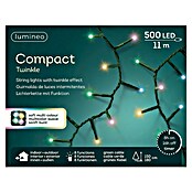 Guirnalda luminosa LED Compact (Para exterior, Color de luz: Multicolor, Número de bombillas: 500 ud., 11 m) | BAUHAUS