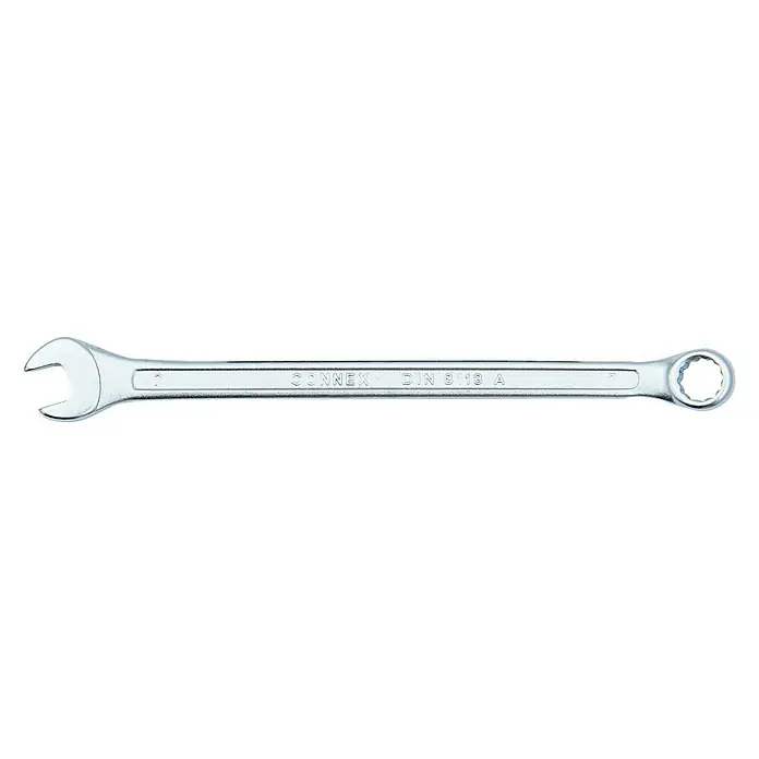 Connex Llave combinada - Ancho de llave: 7 mm - Una llave combinada SONNEX DIN 3113 A brillante, ideal para diversas tareas de atornillado en taller y garaje.