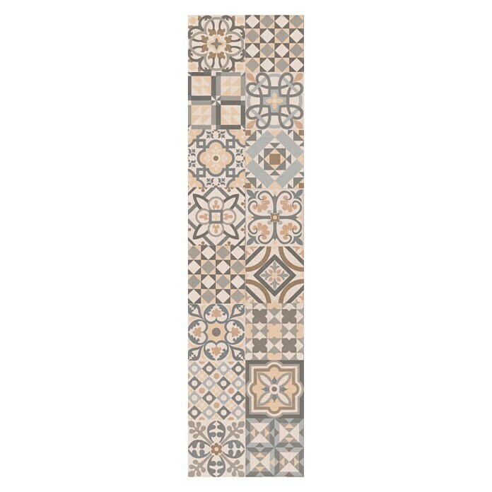 Bariperfil Aqua Wood Revestimiento de pared Hidráulico Crema (1,2 m x 30 cm)
