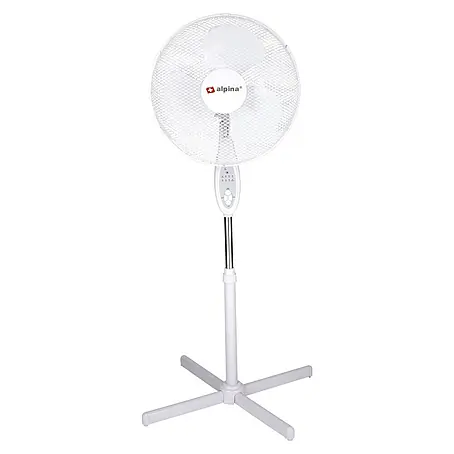 Ventilador de pie Alpina con mando a distancia