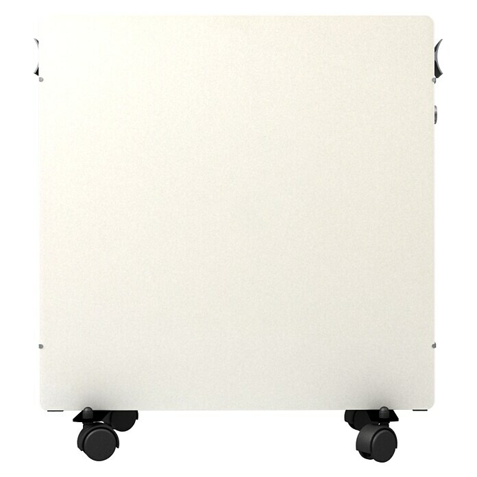 Emerio Speichersteinheizung Optimax2.000 W, White Cashmere, 60 x 16 x 60 cm Front View