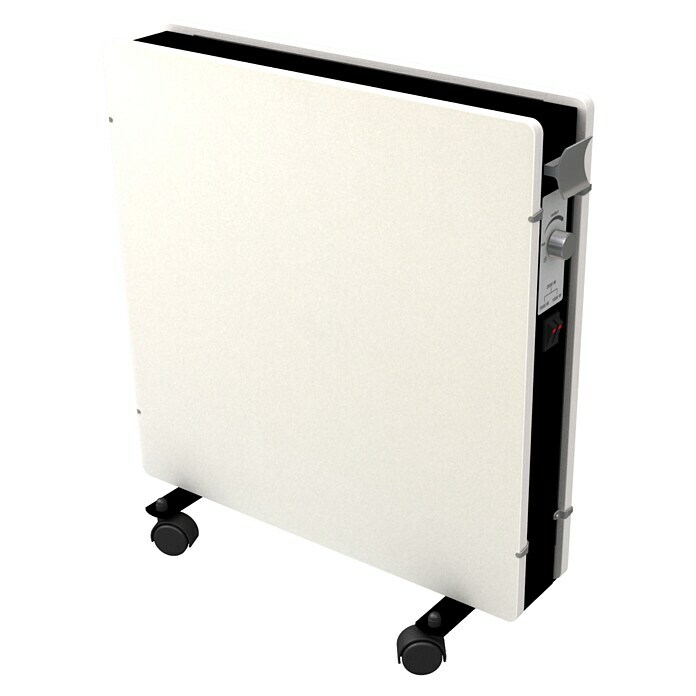 Emerio Speichersteinheizung Optimax2.000 W, White Cashmere, 60 x 16 x 60 cm Diagonal View