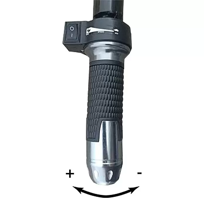 Zipper Akku-Schubkarre ZI-EWB500LI75 l, Stahl, Traglast: 150 kg