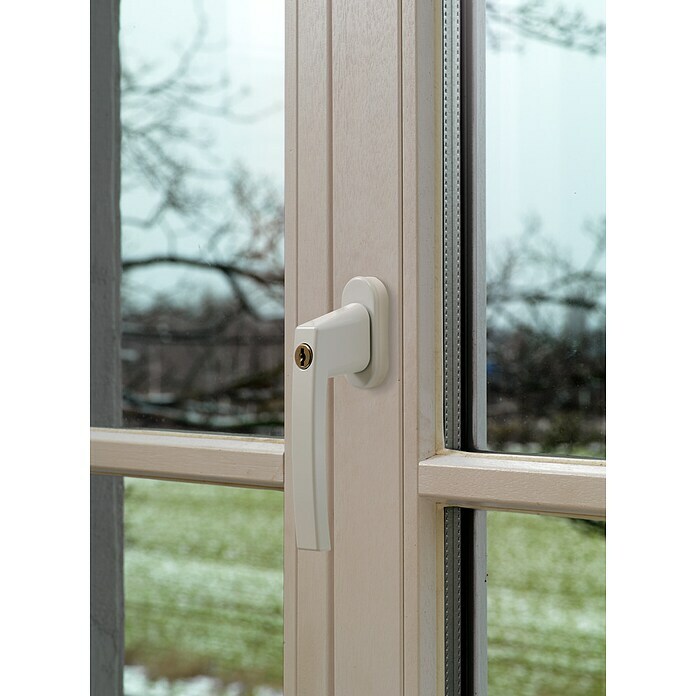 Abus Fenstergriff-Set FG 210Universell einsetzbar, 3 Stk., Weiß Mood Shot