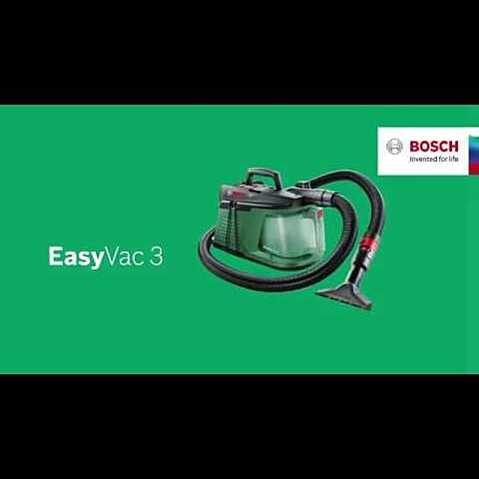 Bosch Aspiradora eléctrica EasyVac 3 (700 W, Volumen de recipiente: 2,1 l) | BAUHAUS
