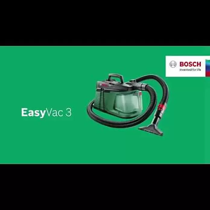 Bosch Aspiradora eléctrica EasyVac 3 - 700 W, Volumen de recipiente: 2,1 l - Bosch stellt vor: Der EasyVac 3