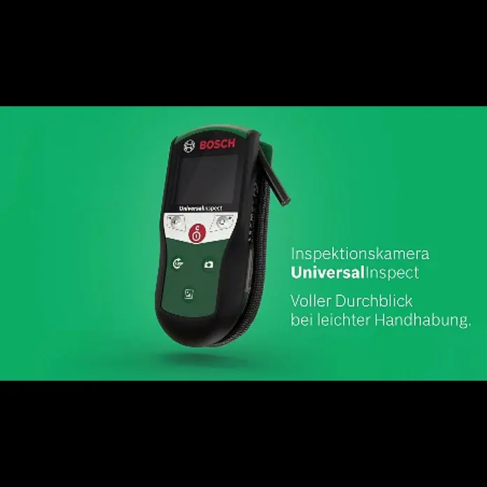 Bosch Universal Endoskopkamera UniversalInspect - Länge Schwanenhals: 95 cm, 11 -tlg. - Bosch stellt vor: Die Inspektionskamera UniversalInspect