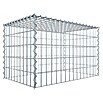 Gabiona Gabione Typ 3 (Zum Anbau in der Höhe, 80 x 50 x 50 cm, Stahl, Maschenbreite: 50 mm, Maschenhöhe: 100 mm, Spirale) | BAUHAUS