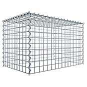 Gabiona Gabione Typ 3 (Zum Anbau in der Höhe, 80 x 50 x 50 cm, Stahl, Maschenbreite: 50 mm, Maschenhöhe: 50 mm, Spirale) | BAUHAUS