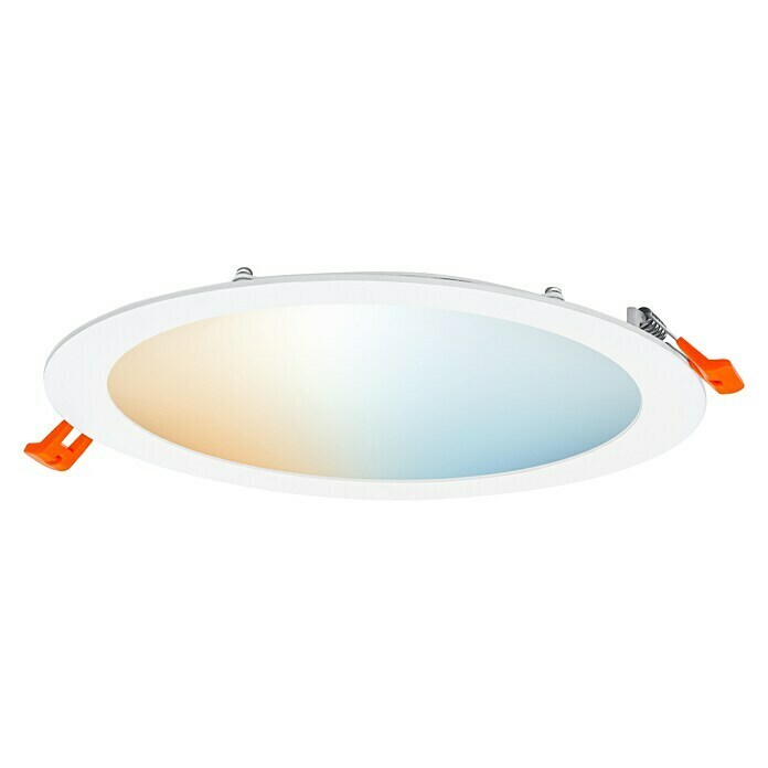 Ledvance LED-Einbauleuchte rund (22 W, Ø x H: 22,5 x 2,5 cm, Mehrfarbig) | BAUHAUS