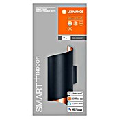 Ledvance Smart+ WiFi LED-Wandleuchte (12 W, L x B x H: 12,7 x 9,5 x 23 cm, Schwarz, Warmweiß) | BAUHAUS