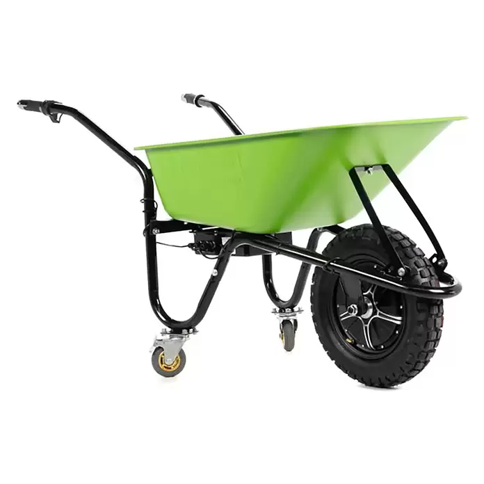 Zipper Akku-Schubkarre ZI-EWB500LI - 500 W, Material Wanne: Stahl, Traglast: 150 kg
