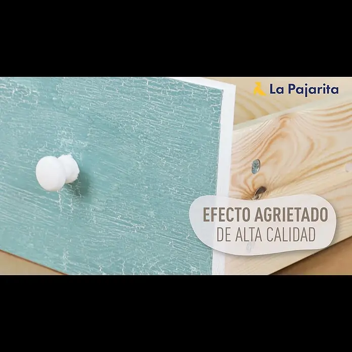 La Pajarita Barniz Craquelé - Incoloro, 175 ml - Crea un efecto agrietado con Barniz Craquelé de Pinturas La Pajarita