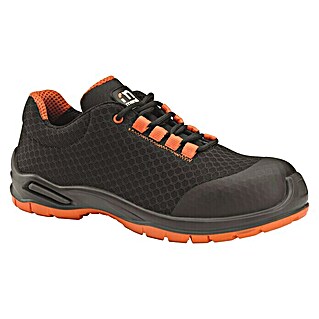 Zapatos de seguridad Hebe (Negro/Naranja, 43, S1P)