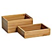 Zeller Present Holzkisten-Set (17 x 12 cm, Bambus) | BAUHAUS