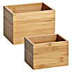 Zeller Present Holzkisten-Set (17 x 12 cm, Bambus) | BAUHAUS