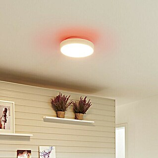 Ledvance LED-Deckenleuchte rund (28 W, Ø x H: 35 x 9 cm, Weiß, RGBW)