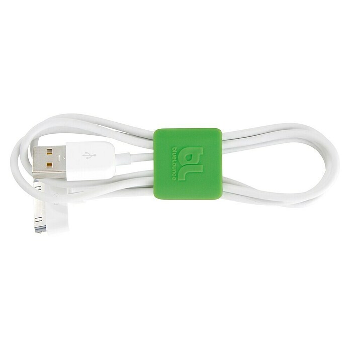 Fijación para cables de clip (Gris/verde, 6 uds.)