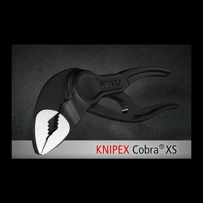 Knipex Cobra Wasserpumpenzange XS - Länge: 100 mm - KNIPEX Cobra® XS (Art.-Nr. 87 00 100)