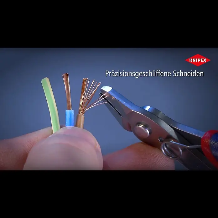 Knipex Abisolierzange Super-KnipsLänge: 14 cm - KNIPEX Electronic Super Knips® XL, 78 xx 140