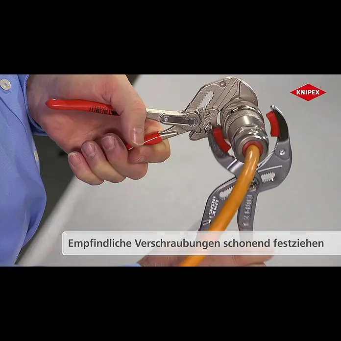 Knipex Wasserpumpenzange SpeedGrip - Länge: 250 mm, Verchromt - KNIPEX Siphon- und Connectorenzangen