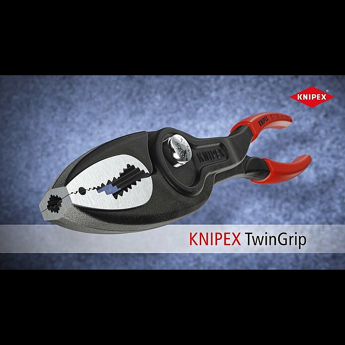 Knipex Wasserpumpenzange TwinGrip (Länge: 200 mm) | BAUHAUS