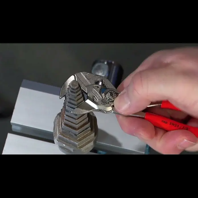 Knipex Wasserpumpenzange - Länge: 125 mm - Der KNIPEX Mini-Zangenschlssel