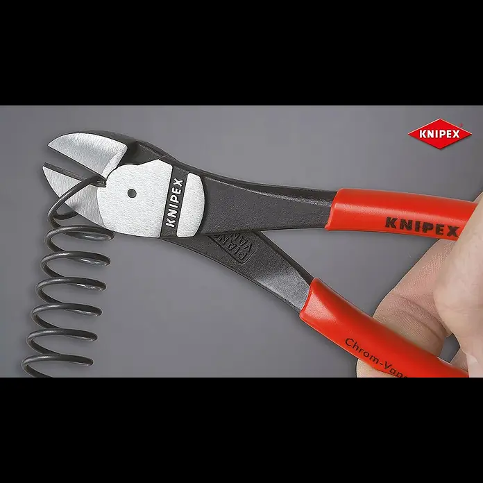 Knipex Seitenschneider - Länge: 25 cm, Härte Schneide: 64 HRC - KNIPEX Kraft-Seitenschneider