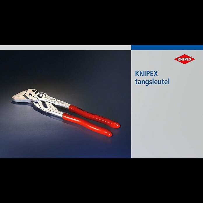 Knipex Zangenschlüssel (Greifkapazität Muttern: 46 mm, Vernickelt, Kunststoff überzogen) | BAUHAUS