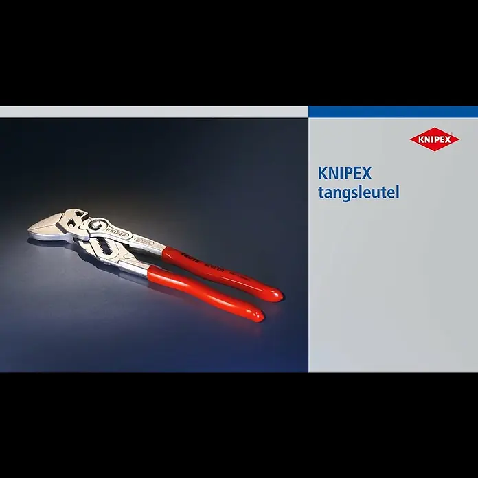 Knipex Wasserpumpenzange - Länge: 250 mm, Verchromt - KNIPEX Sleuteltang "Range NL"