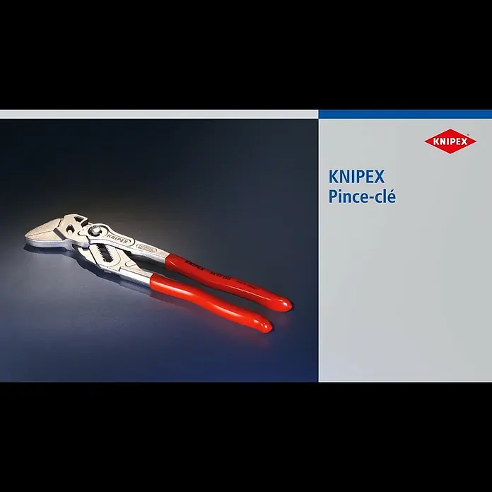 Knipex Schonbacken - Kunststoff, Passend für: Knipex Zangenschlüssel 86 XX 250ger Modelle ab 2018 - KNIPEX Pince-clé "Range FR"