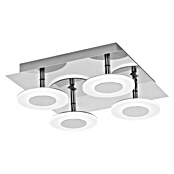 Ledvance LED-Deckenleuchte (26 W, L x B x H: 30 x 30 x 9,3 cm, Silber, Mehrfarbig) | BAUHAUS