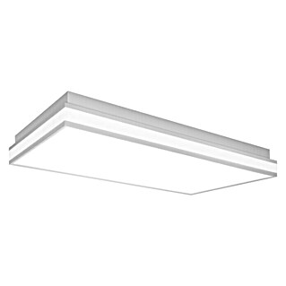 Ledvance LED-Deckenleuchte (42 W, L x B x H: 60 x 30 x 8,6 cm, Grau, Mehrfarbig)