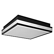 Ledvance LED-Deckenleuchte (26 W, L x B x H: 30 x 30 x 8,6 cm, Schwarz, Warmweiß) | BAUHAUS