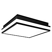 Ledvance LED-Deckenleuchte (26 W, L x B x H: 30 x 30 x 8,6 cm, Schwarz, Warmweiß) | BAUHAUS