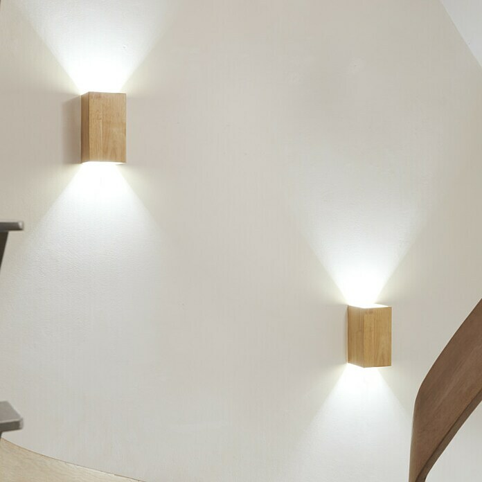 Näve LED-Deckenleuchte rund Lissabon (60 W, Ø x H: 600 mm x 12 cm, Weiß,  Warmweiß) | BAUHAUS