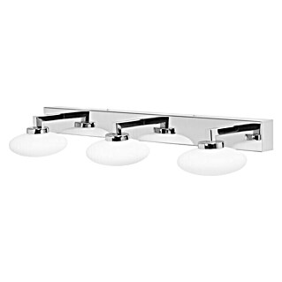 Ledvance LED-Wandleuchte (18 W, L x B x H: 56 x 8,8 x 16,6 cm, Silber, Mehrfarbig, 1 Stk.)