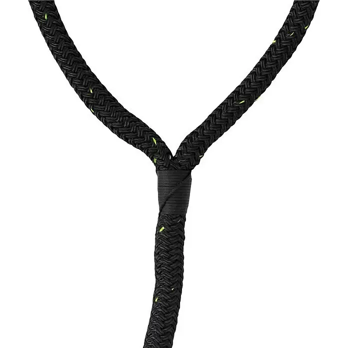 Robline Festmacherleine Rio Green - Ø x L: 10 mm x 8 m, Schwarz, Polyester - Detailaufnahme