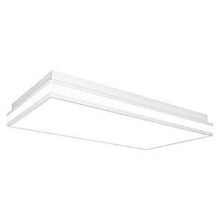 Ledvance LED-Deckenleuchte (42 W, L x B x H: 60 x 30 x 8,6 cm, Weiß, Mehrfarbig)