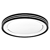 Ledvance LED-Deckenleuchte rund (30 W, Ø x H: 48,8 x 8,5 cm, Schwarz, Warmweiß) | BAUHAUS