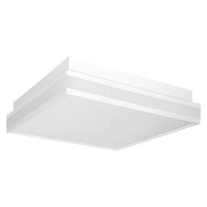 Ledvance LED-Deckenleuchte (26 W, L x B x H: 30 x 30 x 8,6 cm, Weiß, Warmweiß) | BAUHAUS