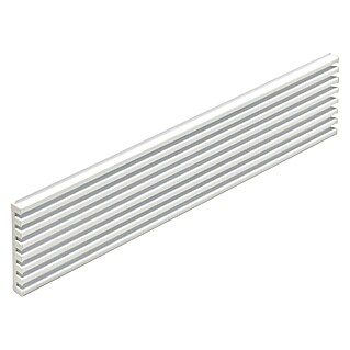 Rejilla de ventilación (Ancho: 89,8 cm, Blanco)